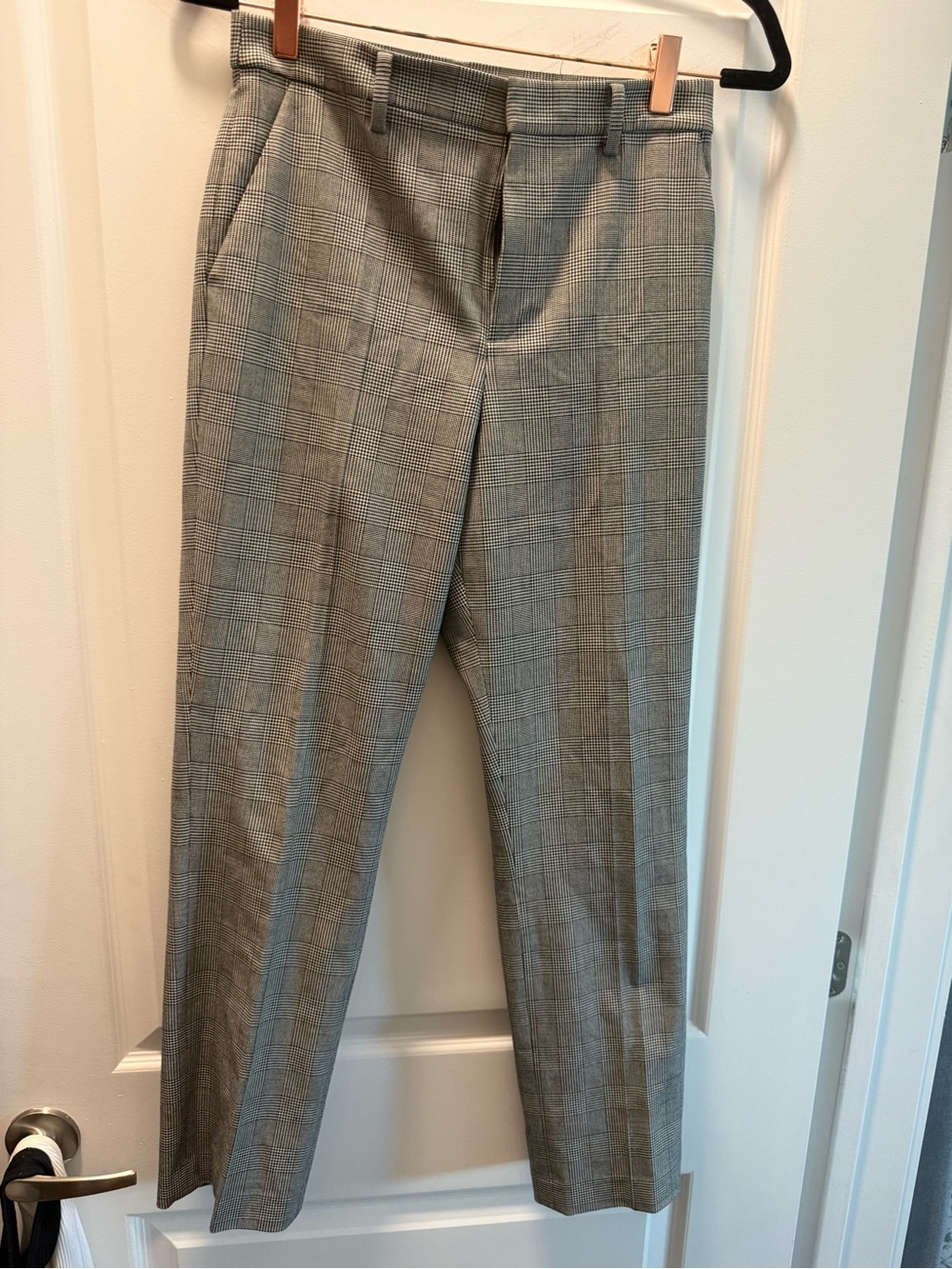 Uniqlo Women’s Gray Glen Plaid Dress Pants